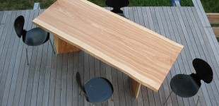 White Ash Dining Table